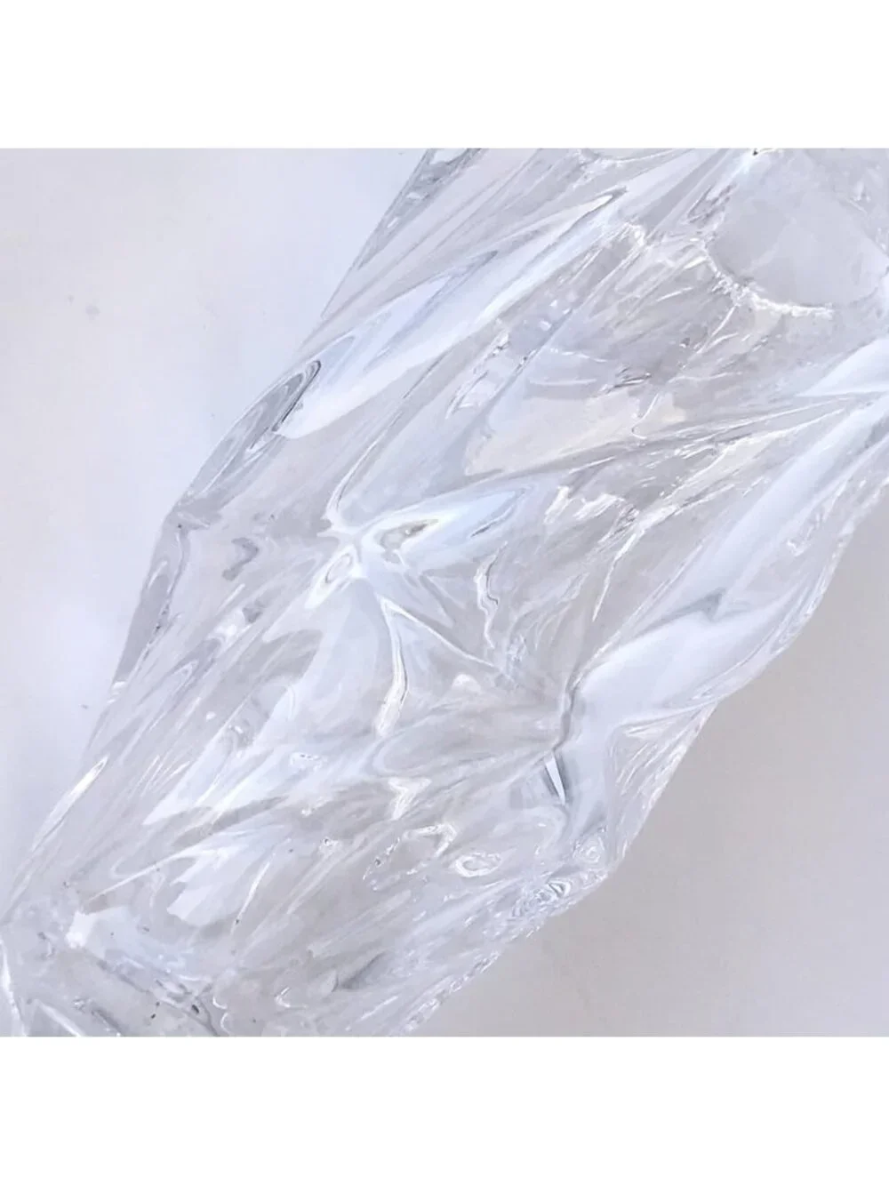 9.5 Inch Clear Glass Flower Vase Bohemian Style Centerpieces Wedding Home Deco